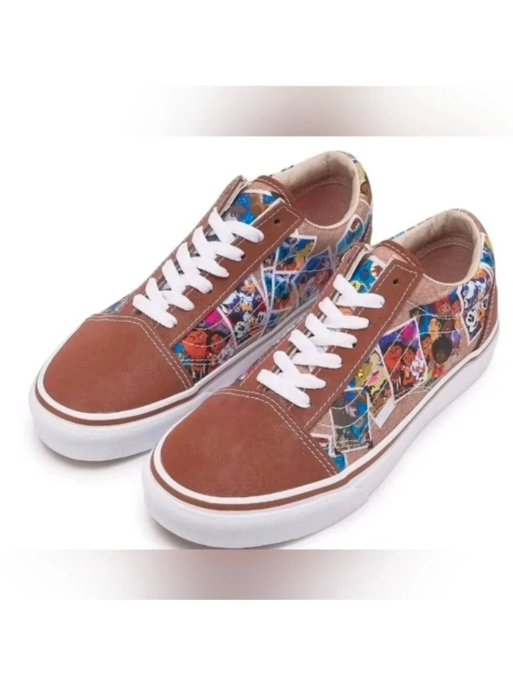Vans Old Skool Disney 100 Men Size 10sl Scrapbook Mutlicolor 072026 - Picture 2 of 7